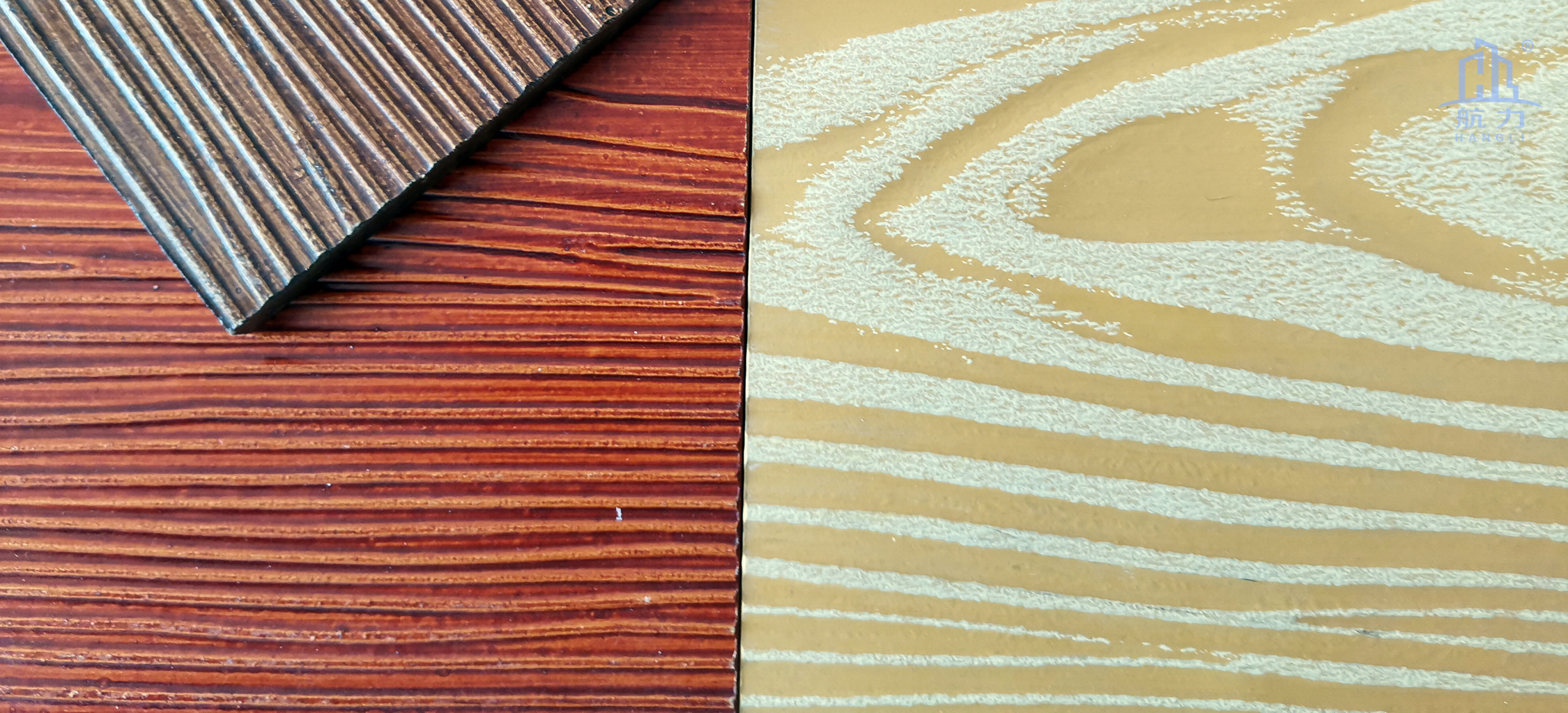 木紋系列適合于高檔別墅和居民樓房、舊房改造或者大型旅游景區(qū)、輕鋼別墅的正面，外墻和內(nèi)墻裝飾使用。鋪貼方式有披疊、干掛和直接上膠。板材的耐火性強(qiáng)，質(zhì)量輕，長度可達(dá)3.05米。相比起瓷磚較為輕質(zhì)，比木板更耐用。